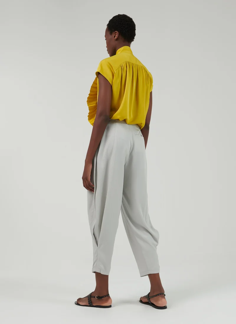 Leem Tapered Hem Trousers