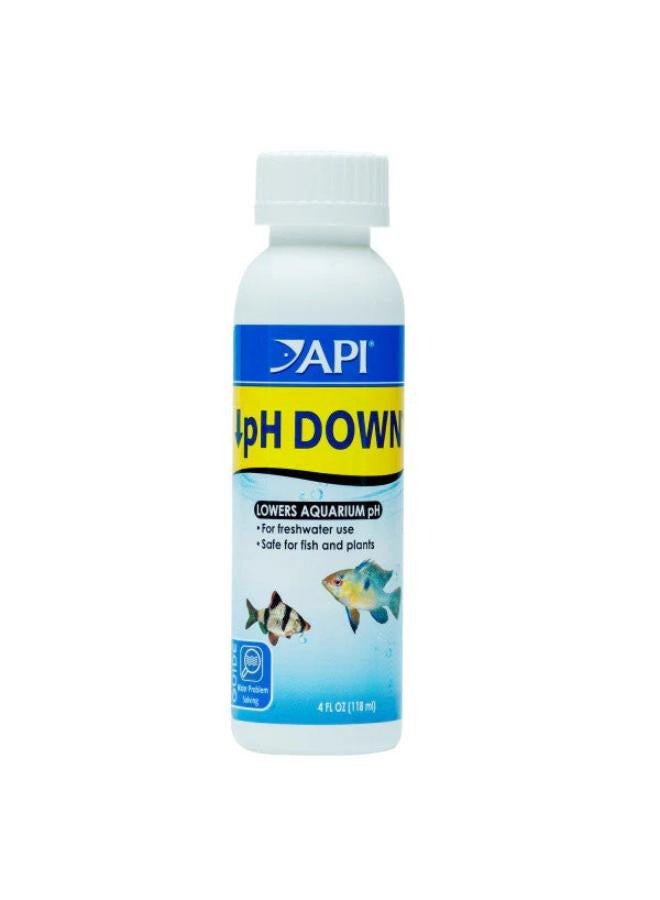 API PH Down 118ml Aquarium PH Adjuster, 4-OZ - Image 1