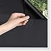 WPCTEV Static Cling Total Blackout Privacy Window Film Cover 100 Light Blocking No Glue Black Window Tint for Home Room Darkening Easy Removal 354 Inch x 131 Feet - Image 2