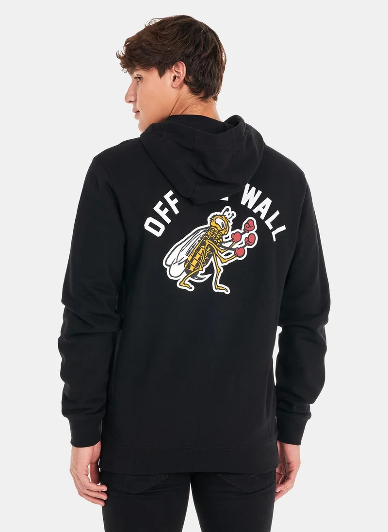 VANS Men's Checkerboard Research Pullover Hoodie