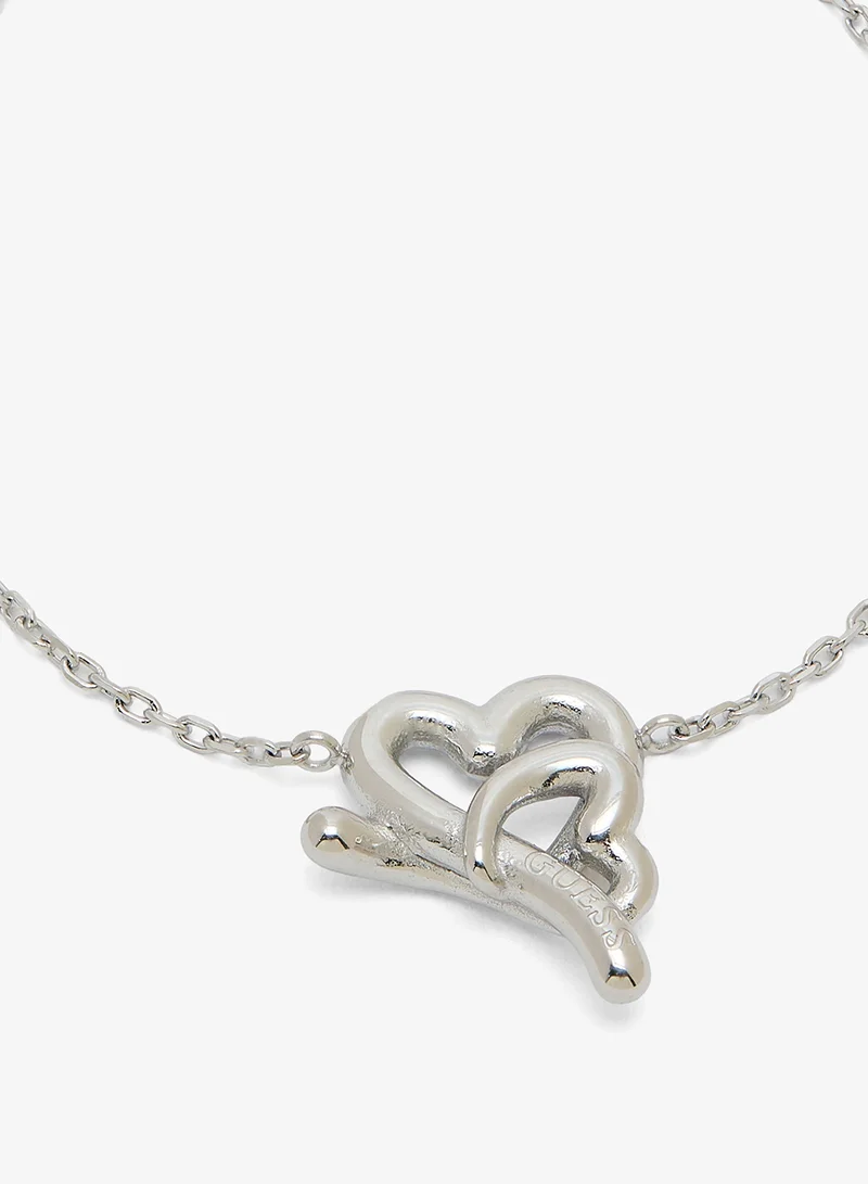 GUESS Embraced Heart Chain Bracelet