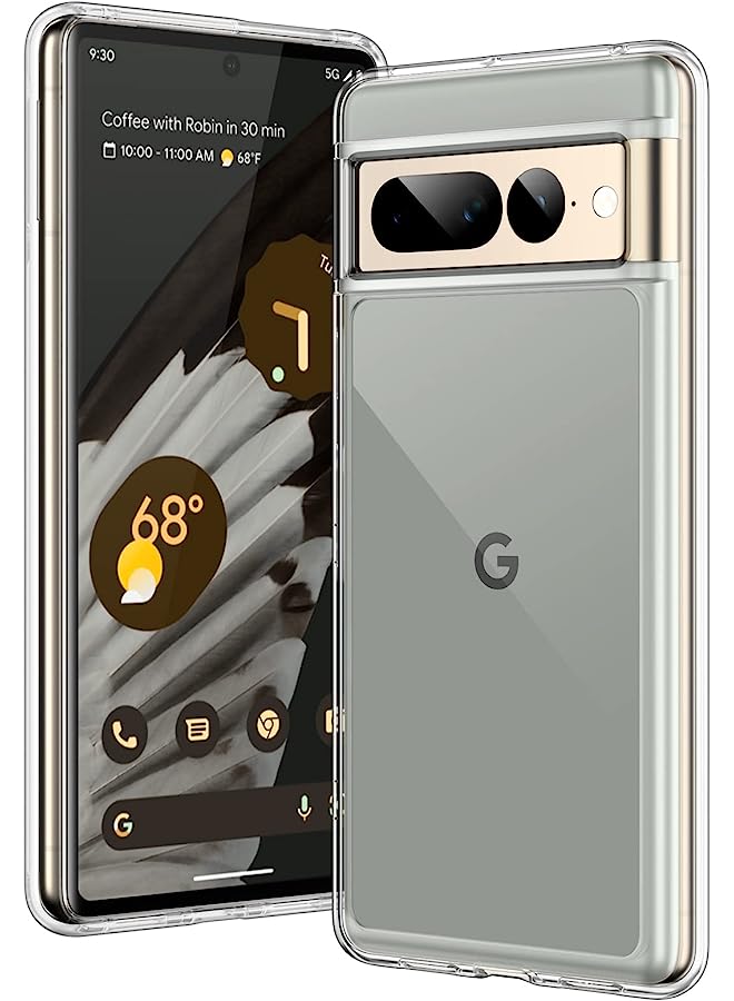 Jetech Case For Google Pixel 7 Pro, Shockproof Phone Bumper Cover, Anti-Scratch Clear Back (Hd Clear) - Image 1