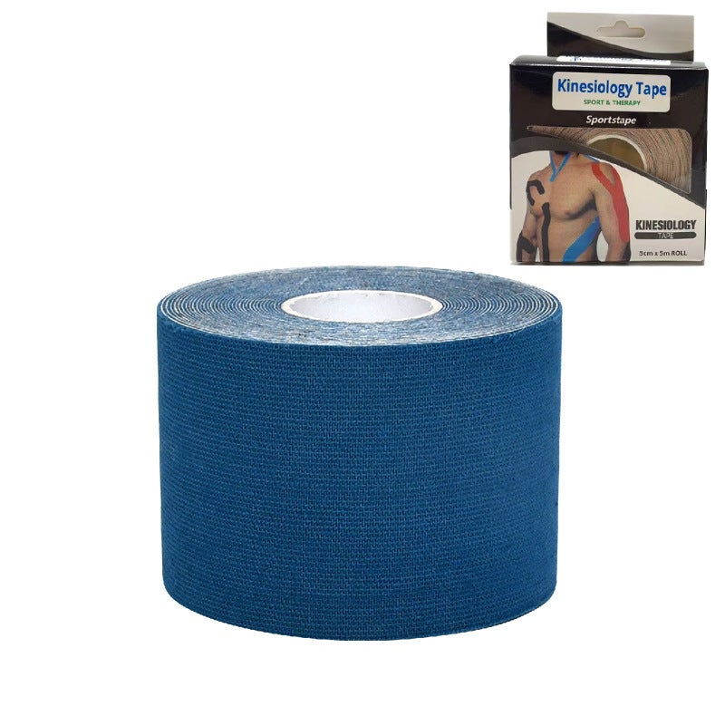 Generic Muscle Stickers Special Strap Bandage Achilles Tendon Muscle Sticker Self-adhesive Tape Muscle Internal Effect Sticker Basketball Badminton Dark blue