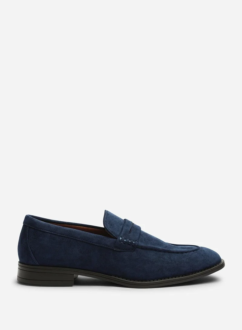 Where's That From Gavin Suede Slip on Penny Loafer