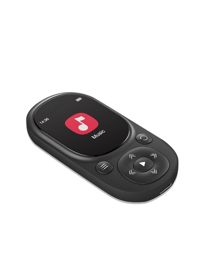 Clip Bluetooth Mp3 Walkman Mp4 Special Music Player Recording Multi-color Platform Supports-Body Color:Black-Memory Capacity:32GB  - Image 1