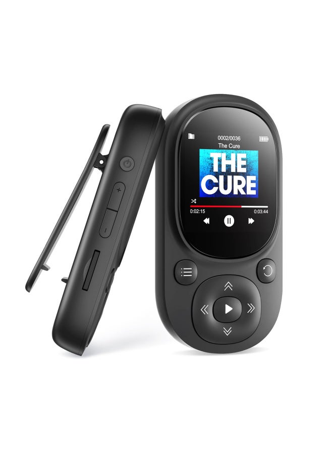 Clip Bluetooth Mp3 Walkman Mp4 Special Music Player Recording Multi-color Platform Supports-Body Color:Black-Memory Capacity:32GB  - Image 4