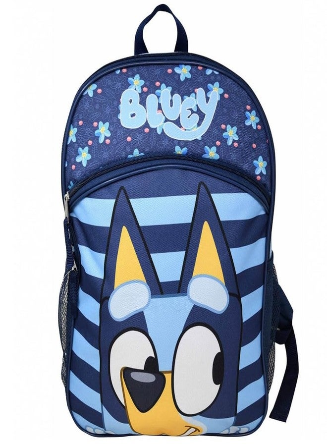 Fast Forward Bluey Kid's 16" Backpack - Floral Design - Image 1