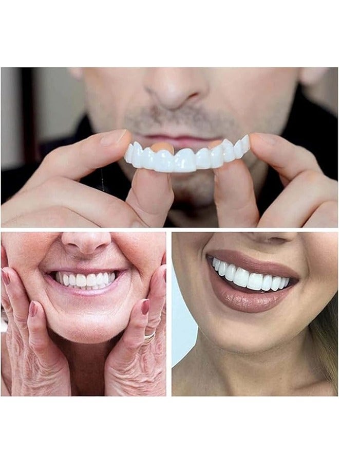ماركة غير محددة قشور الأسنان المضادة للأقواس الحقيقية المفاجئة على ابتسامة تبييض الأسنان طقم الأسنان غطاء قشرة مريح للأسنان  - Image 2