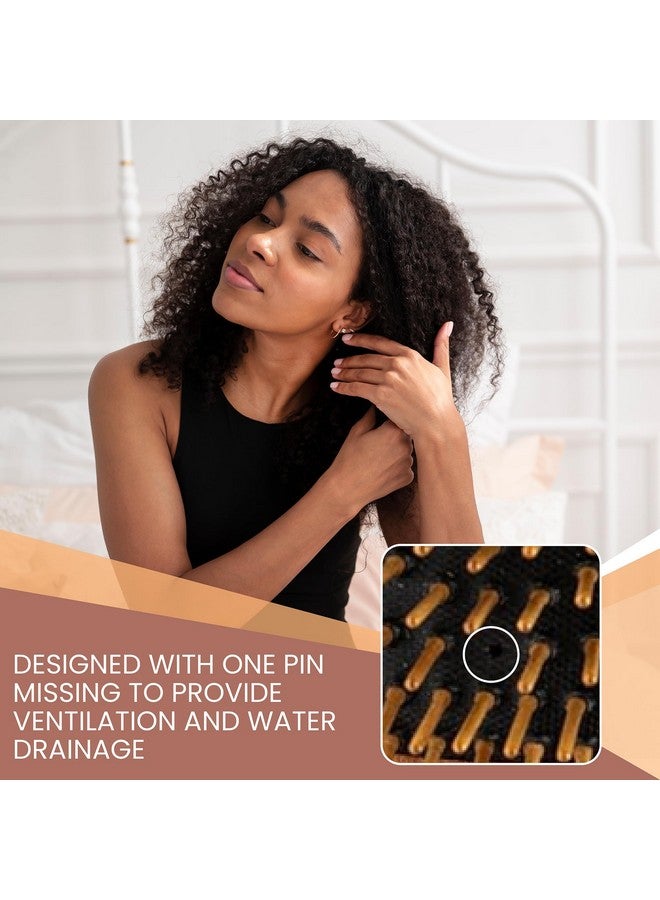 شاش منذ عام 1869، صُنعت في ألمانيا فرشاة خشبية تعمل على فك تشابك الشعر بلطف وتصفيفه وترطيبه بأقل قدر من التجعد والكسر، آمنة لجميع أنواع الشعر الرطب أو الجاف، خشب صديق للبيئة - Image 5