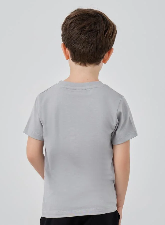 Styli Styli Naruto Graphic Print Round Neck T-Shirt
