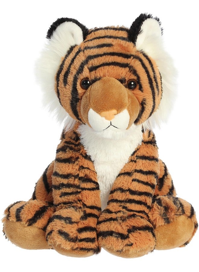 Aurora® Cuddly Bengal Tiger Stuffed Animal - Cozy Comfort - Endless Snuggles - Brown 14 Inches - Image 1
