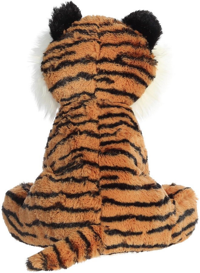 Aurora® Cuddly Bengal Tiger Stuffed Animal - Cozy Comfort - Endless Snuggles - Brown 14 Inches - Image 4
