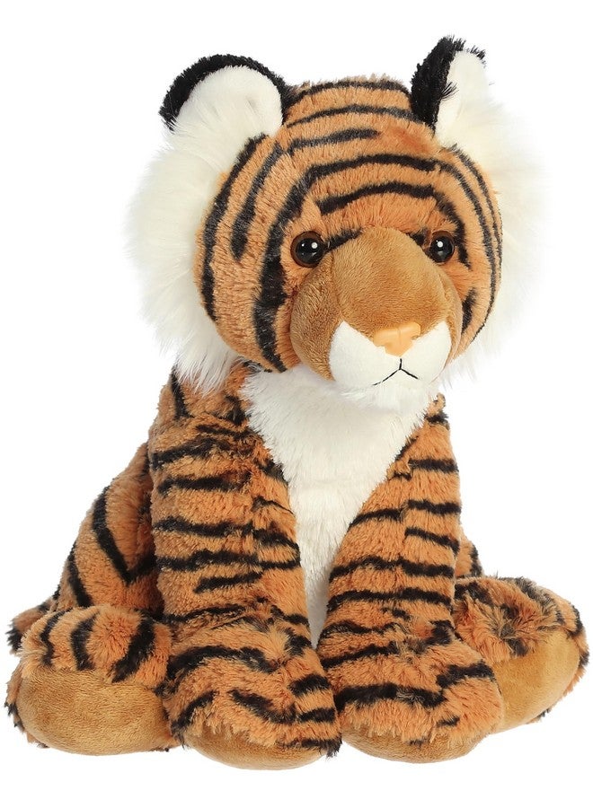 Aurora® Cuddly Bengal Tiger Stuffed Animal - Cozy Comfort - Endless Snuggles - Brown 14 Inches - Image 2
