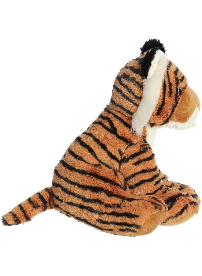 Aurora® Cuddly Bengal Tiger Stuffed Animal - Cozy Comfort - Endless Snuggles - Brown 14 Inches - Image 3