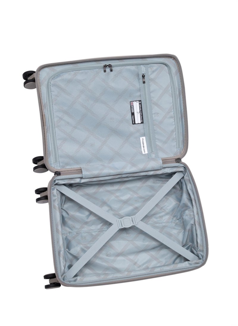 it Luggage it luggage Unanimous, Unisex Polypropylene Material Hard Case Luggage, 8x360 degree Spinner Wheels, Expandable Trolley Bag, TSA Type lock, SKU 15-3108-08, Lightweight Suitcase - Vintage Khaki  - Image 3