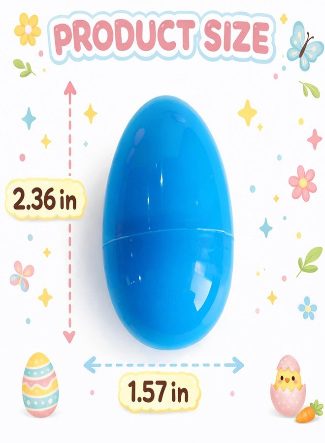 Celmuron Easter Eggs 30 Pack, 2.3'' Fillable Plastic Easter Eggs, Bright Color Assortment for Easter Egg Hunt, Party Favors & Surprise Fillers - Image 2