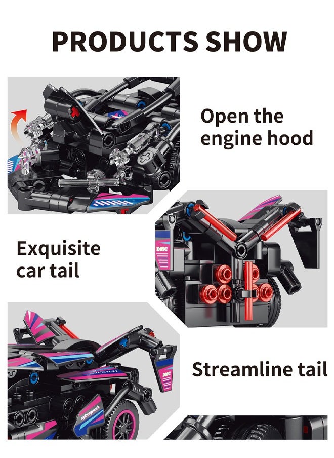 Generic 70030D Remote control car model Building Toy Set (323 Pieces) 6+ Years  - Image 5