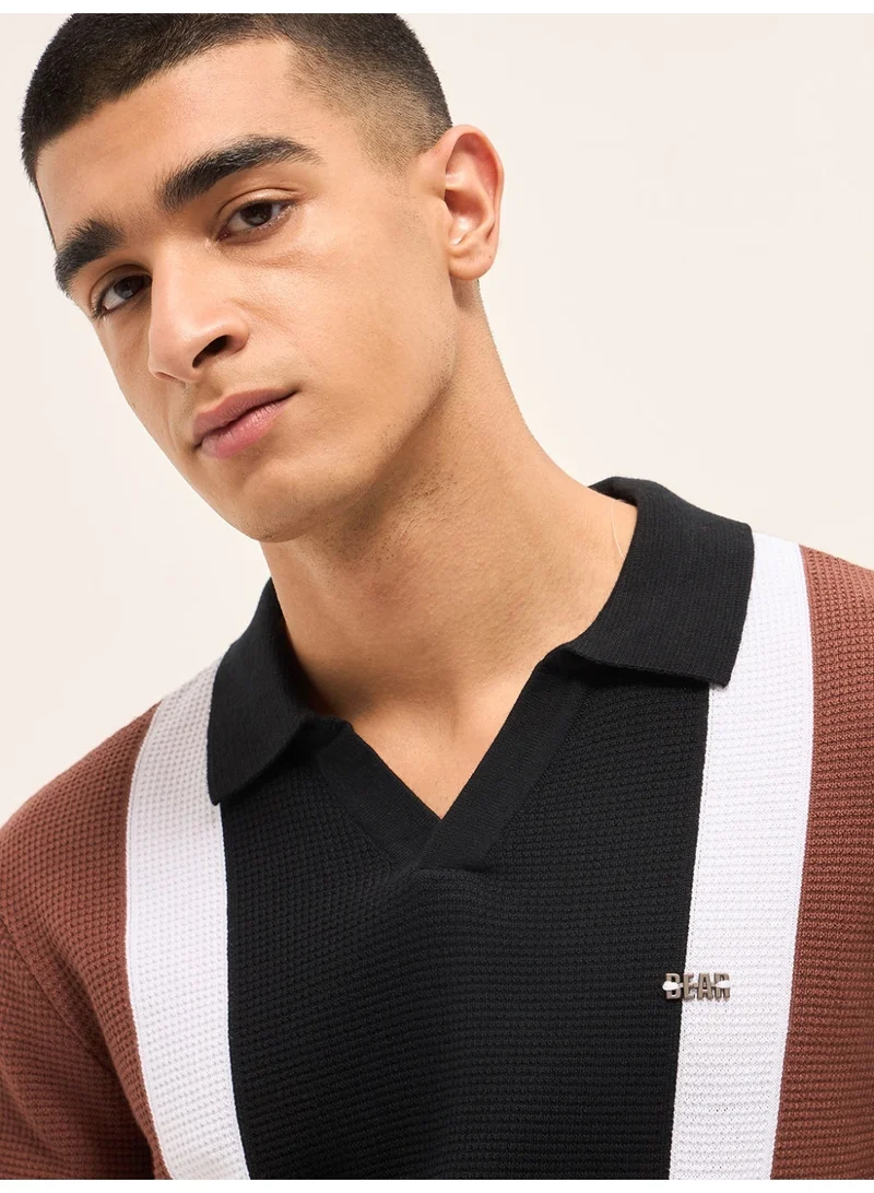 THE BEAR HOUSE  Men’s Short Sleeve Polo T-Shirt | Casual or Smart Style | Perfect for Work, Travel, Everyday Outfits & All-Season Wear | Stylish, Comfortable & Versatile for Any Occasion for Men | Best Price UAE