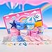 Rowecvce 6 Pack Slimes Pink Blue Slime kit Cloud Butter Clear Slime Party Favors Sensory Toys for Kids Girls Boys Ages 412 Goodie Bag Stuffers Birthday Gift Ideas Cute Stuff - Image 4