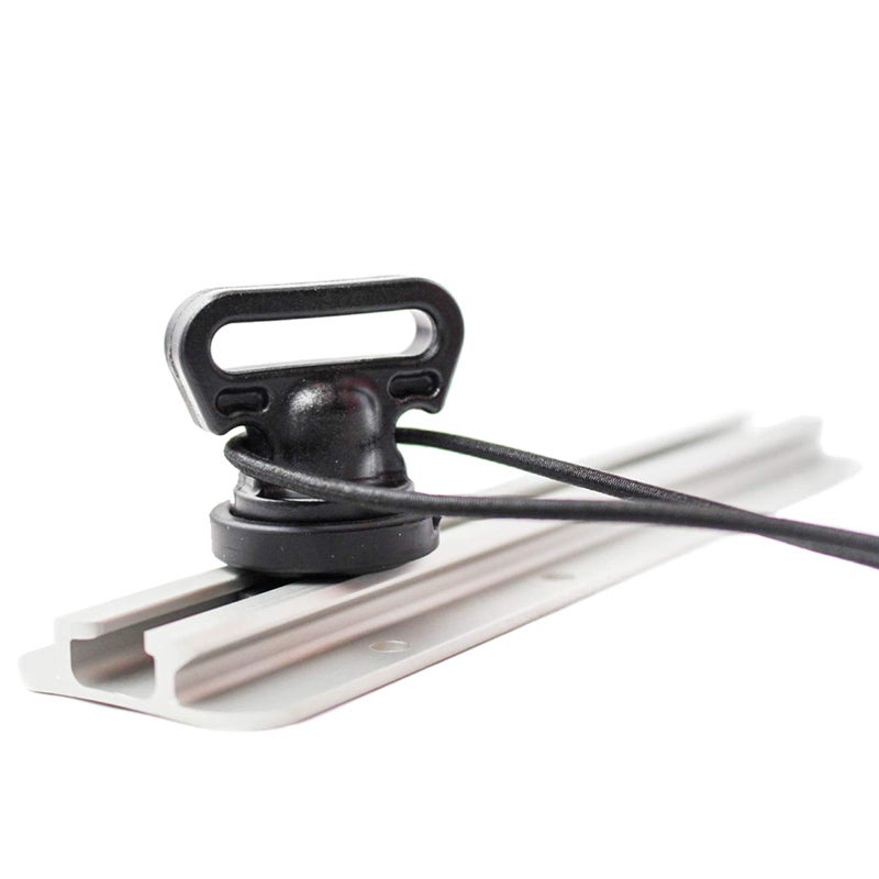 YakAttack Vertical Tie Downs â€“ Track Mount Anchoring Points for 1â€ or 1.5â€ Webbing | Compatible with GearTrac, MightyMounts & Most Kayak Rails | 2 Pack | Made in USA - Image 3