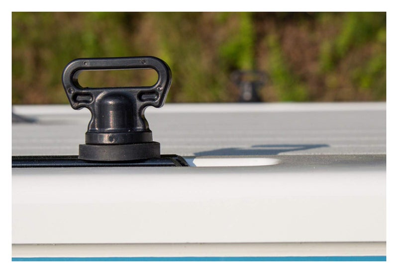 YakAttack Vertical Tie Downs â€“ Track Mount Anchoring Points for 1â€ or 1.5â€ Webbing | Compatible with GearTrac, MightyMounts & Most Kayak Rails | 2 Pack | Made in USA - Image 4