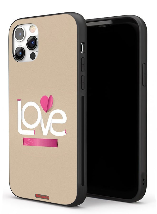 Tolwak Apple iPhone 11 Pro Max Protective Case Love Art - Image 1