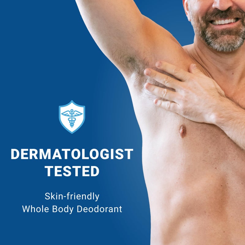 Mando Whole Body Deodorant For Men - Smooth Solid Stick - 72 Hour Odor Control - Aluminum Free, Baking Soda Free, Skin Safe - 2.6 ounce (Pack of 3) - Image 5