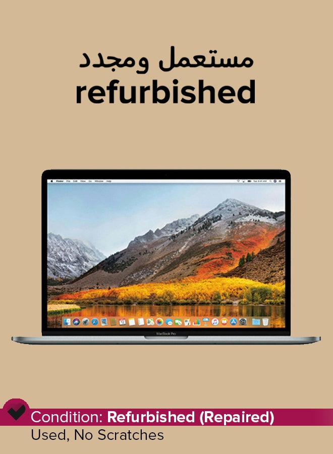 Apple Refurbished - MacBook Pro A1990 (2018) Laptop With 15-Inch Full HD Display, Core i7 Processor/Dual Core/16GB RAM/256GB SSD/macOS English Silver - Image 1