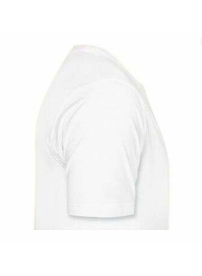 ACLIX Sidhu Moose wala Premium Design Printed Casual Crew Neck Short Sleeve T-Shirt White - Image 2