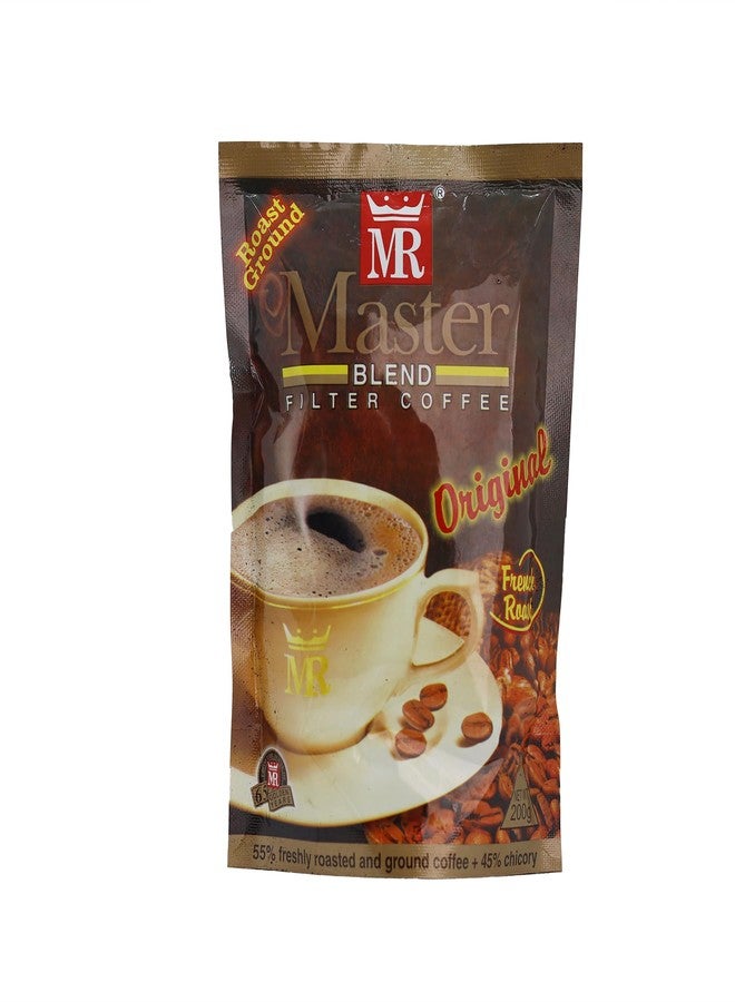 MR. MR Master Blend French Roast Coffee – 200g Pouches (Pack of 2, Total 400g) - Image 1