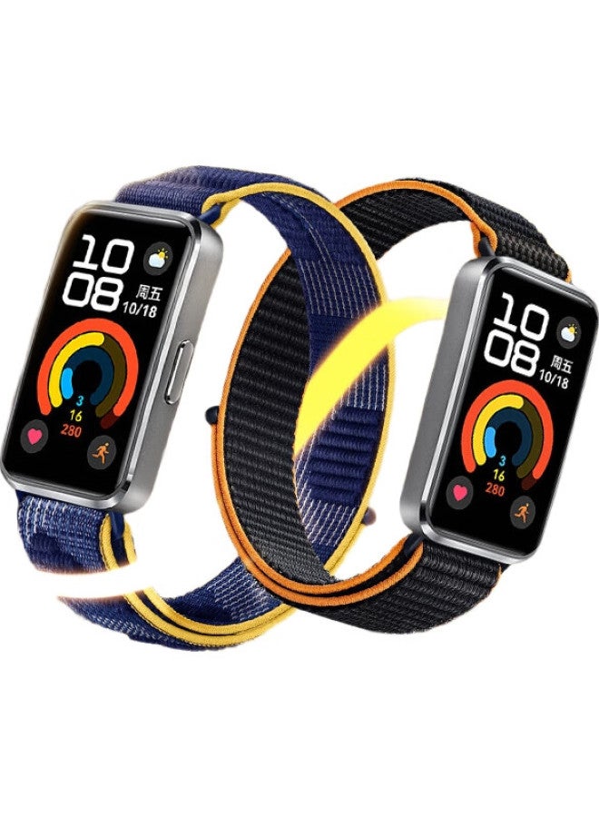 BHO Compatible Nylon Strap For New Huawei Band 10, Universal Strap For Huawei Band 8/9 Standard Version And Nfc Version, Smart Fitness Wristband - Image 1