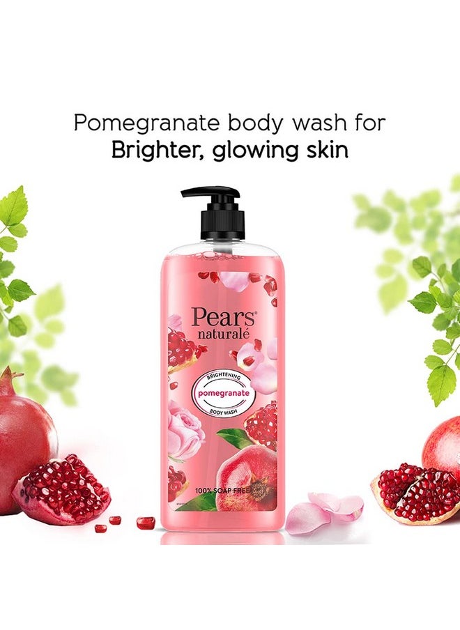 Pears - Naturale Brightening Pomegranate Bodywash With Glycerine Paraben Free Soap Free Eco Friendly Dermatologically Tested 750 Ml - Image 1