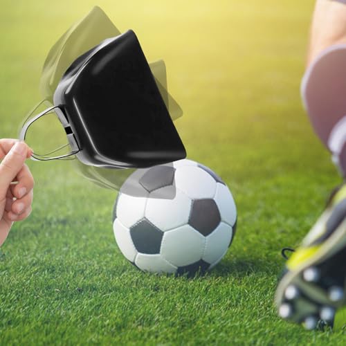 Qidoe Cow Bells Noise Makers for Sporting Events 4PCS Metal Cowbells with Handle Small Loud Bell Bulk Hand Percussion Noisemakers for Football Games Graduation Sporting Events Weddings - Image 5