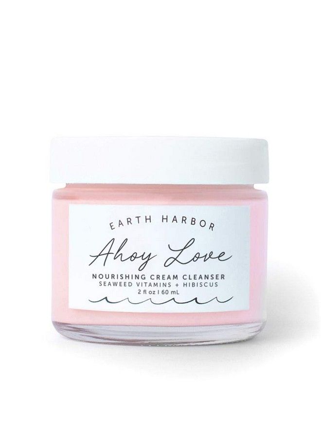 Earth Harbor كريم تنظيف مغذي أهوي لوف ينظف دون تجريد ويرطب | مستخلص الكركديه + مستخلص الطحالب البحرية + عصير الألوة | 100% نباتي وعشبي | 2 أونصة - Image 1
