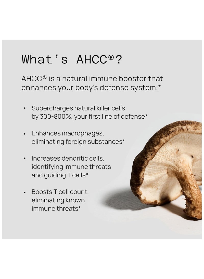 Quality of Life - Kinoko Rx AHCC 60 Softgels - Image 1
