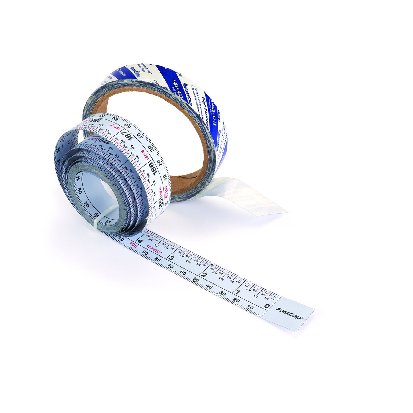FastCap Peel Stick StandardMetric Measuring Tape Perfect for Professionals and Home Improvement Ideal for Layout Cutting Stations 16 Length 78 Width 01063