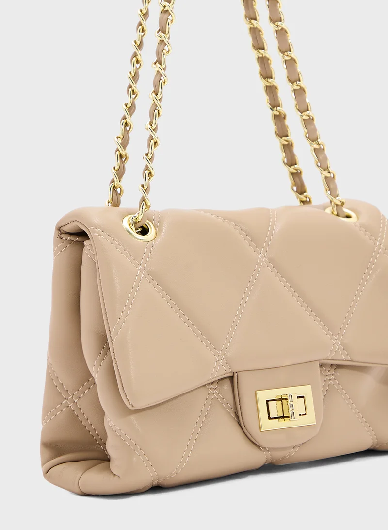 ELLA Quilted Crossbody Bag