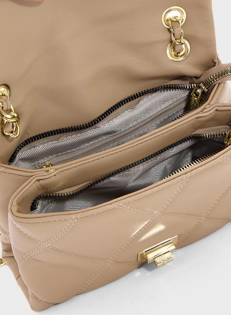 ELLA Quilted Crossbody Bag