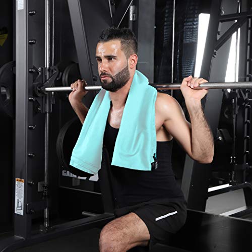 Rainleaf Microfiber Towel Perfect Travel & Gym & Camping Towel. Quick Dry - Super Absorbent - Ultra Compact - Lightweight. Suitable for Trip, Beach, Shower, Backpacking, Pool - Image 5