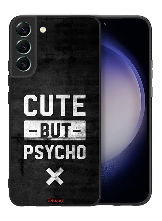 Tolwak Samsung Galaxy S22 Plus 5G Protective Case Cover Cute But Psycho - Image 2