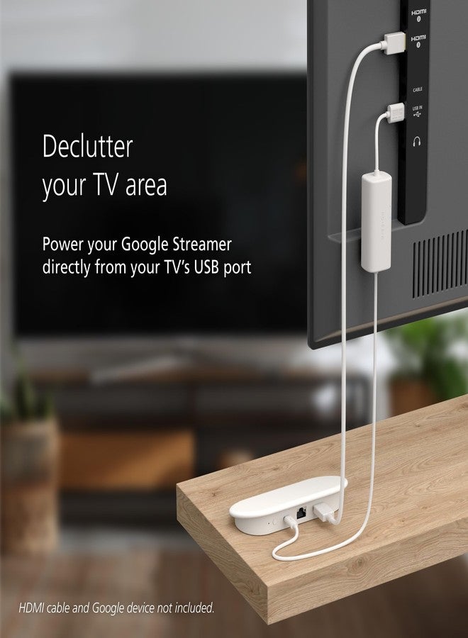 Mission Cables Mission USB Power Cable for Google TV (Power Google TV Directly from Your TV) (4K Streamer Version) - Image 2