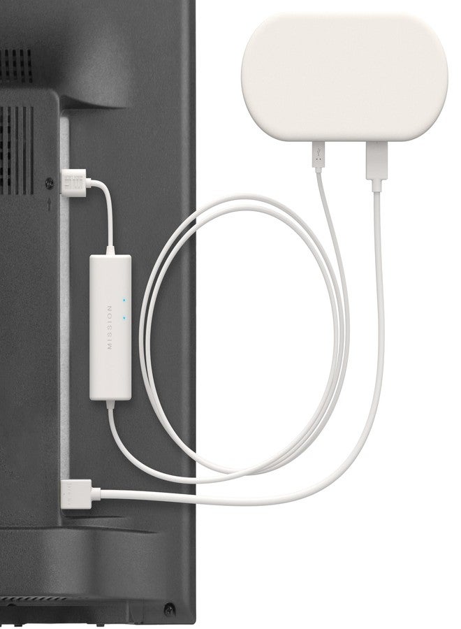 Mission Cables Mission USB Power Cable for Google TV (Power Google TV Directly from Your TV) (4K Streamer Version) - Image 1