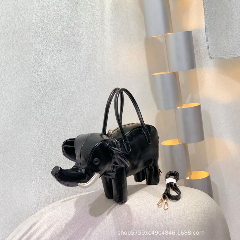 3D Elephant Shaped Crossbody Bag - Image 2