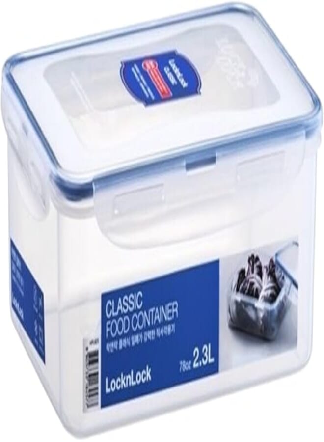 LocknLock Divided Plastic Container - Transparent, 2.3L, HPL825B