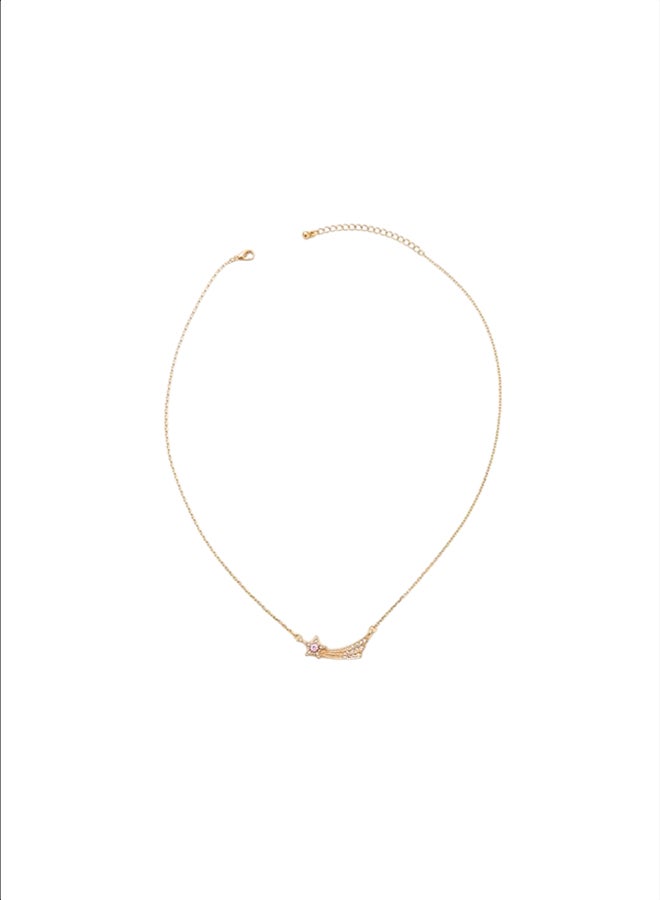 FOREVER 21 Shooting Star Charm Necklace  - Image 1