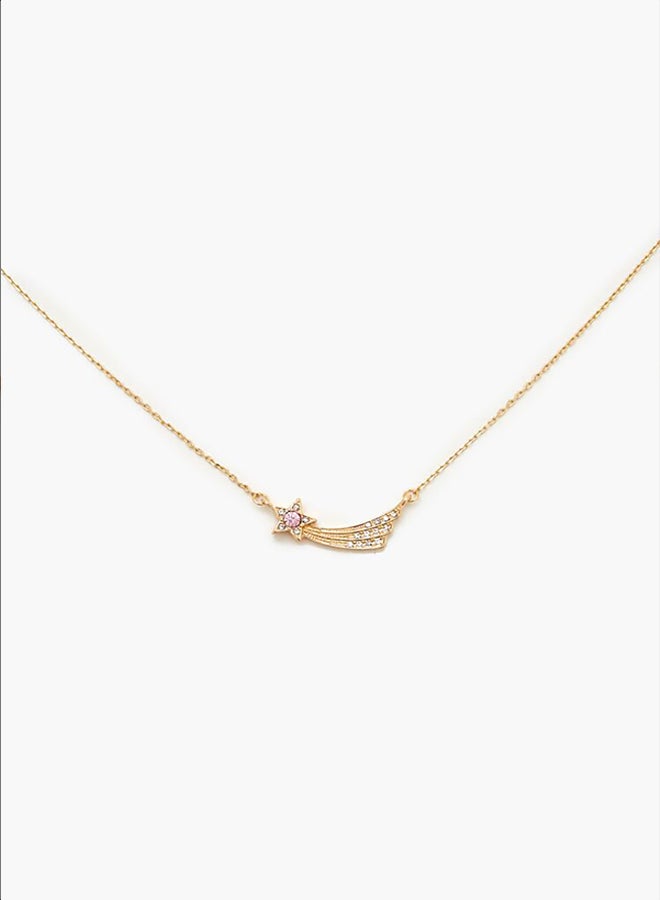 FOREVER 21 Shooting Star Charm Necklace  - Image 4