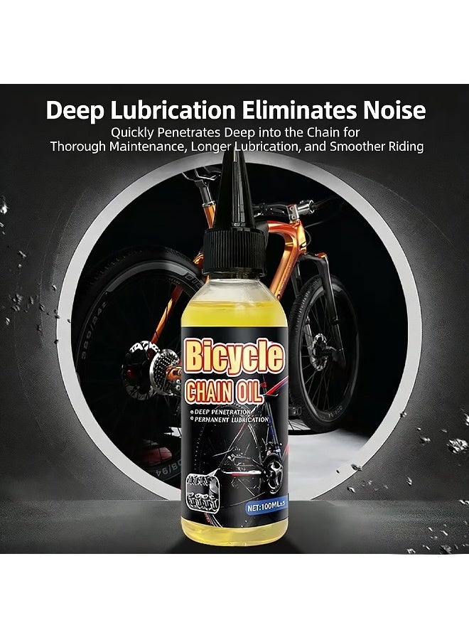 ويليام وير زيت سلسلة دراجة عام 100 مل لجميع الأغراض، زيت تزييت محمل السلسلة ومركز السلسلة، إصلاح ووقاية من الصدأ، يعمل أيضًا لأدوات الميكانيك، ماكينة الخياطة، إكسسوارات السيارات، والأجهزة المنزلية - Image 4