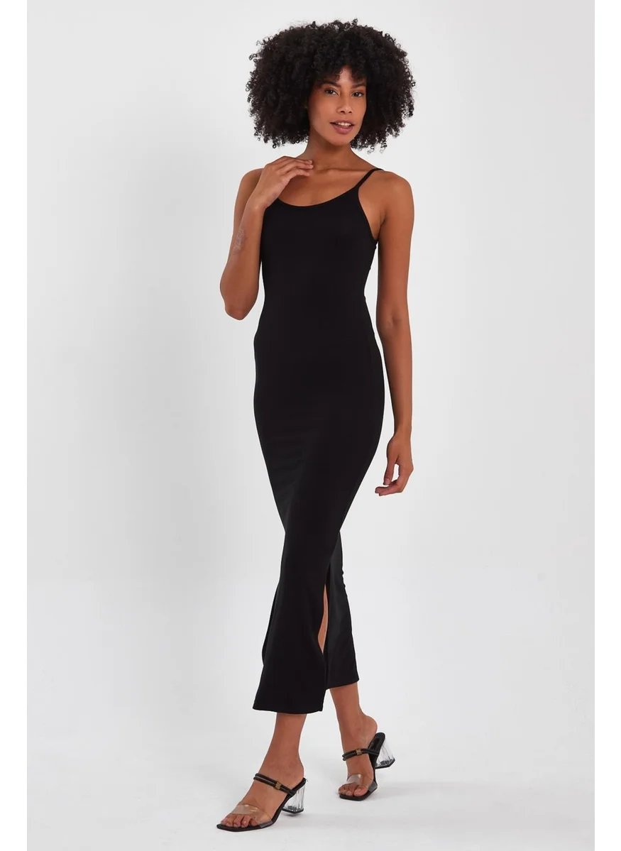 Alexander Gardi Slit Pencil Dress (B23-00106)