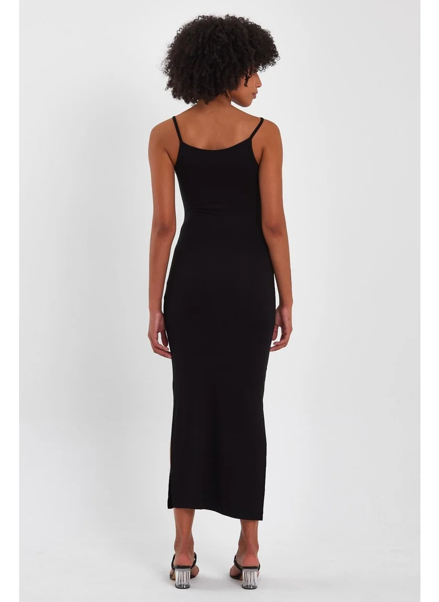 Alexander Gardi Slit Pencil Dress (B23-00106)