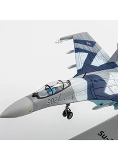 1:100 Scale Airplane Model For SU-35 Fighter Jet SU35 Military Alloy Die-casting Simulation Military Aircraft Model Exquisite Collectible Gift - pzsku/Z96127583C41B493E3AA2Z/45/_/1727604534/f6e23e1d-f727-40f6-9242-36269bb47cfc